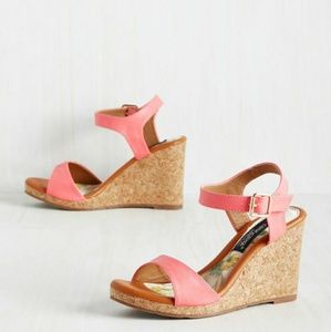 It's all for chaude wedge shoes in strawberry